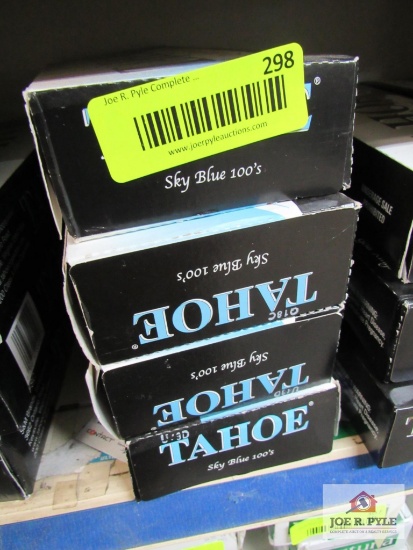 4 cartons of Tahoe blue sky