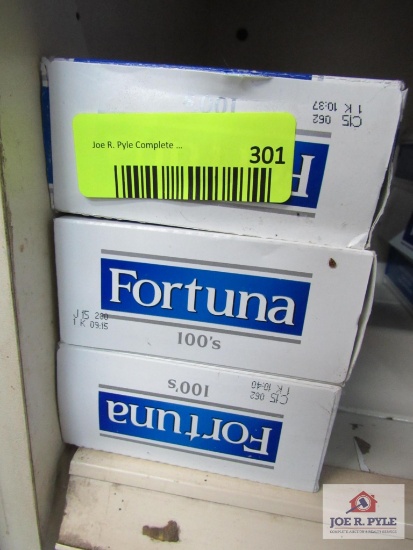 Fortuna 3 cartons `