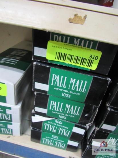 5 cartons of pall mall black 100 menthol