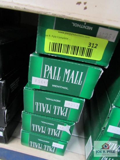 5 cartons of pall mall menthol