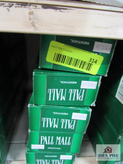 5 cartons of pall mall menthol