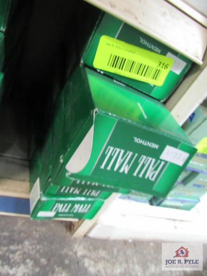 5 cartons of pall mall menthol