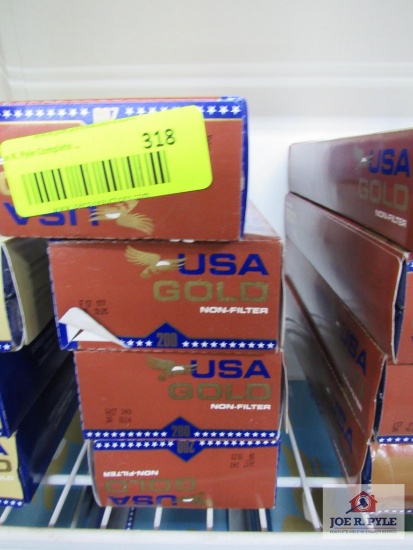 4 cartons of USA gold nonfilter