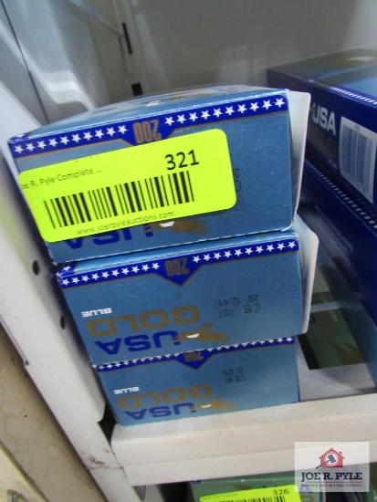 3 cartons of use gold blue
