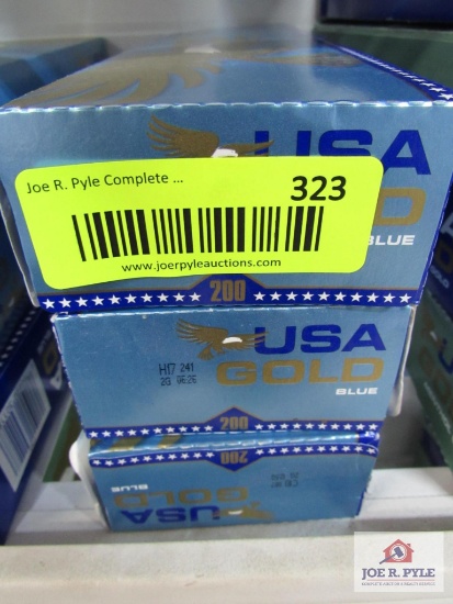 3 cartons of use gold blue