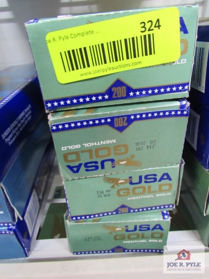 4 cartons of use gold menthol