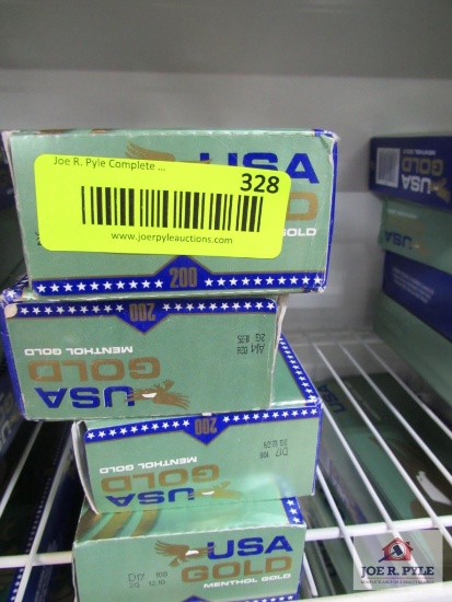 4 cartons of menthol gold USA