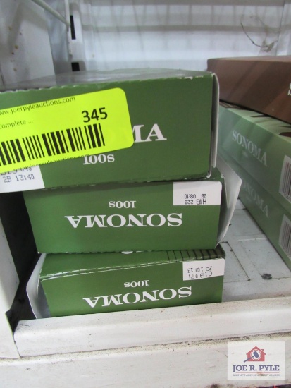 3 cartons of Sonoma 100s