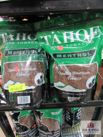 Tahoe menthol pipe tobacco 6 packs
