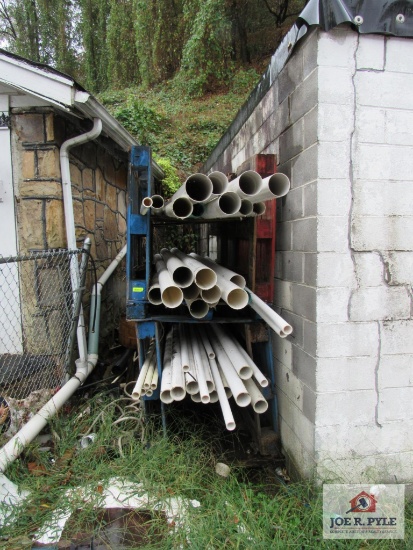 misc. lot of pvc pipe