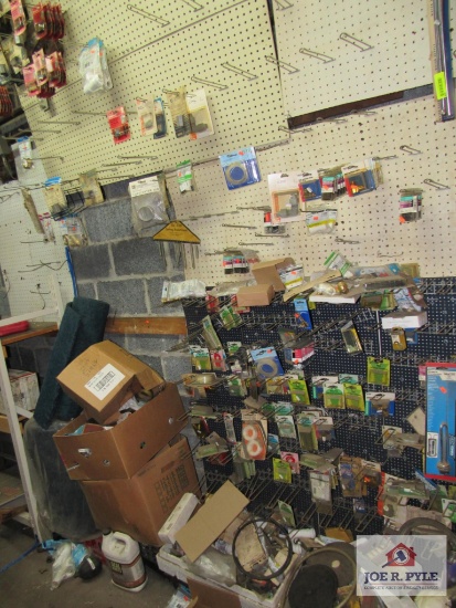 4 ft section of misc. hardware items