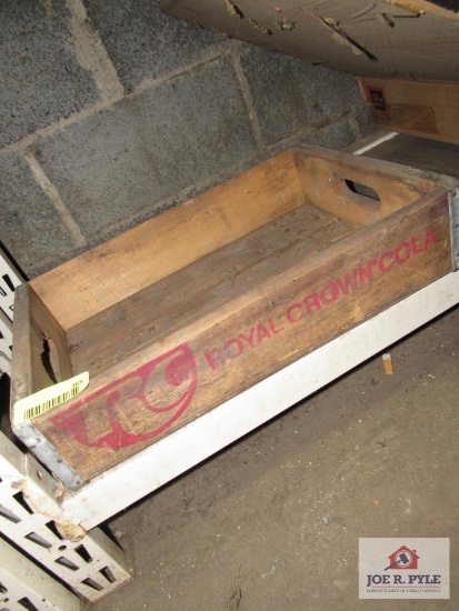 wooden pop crate