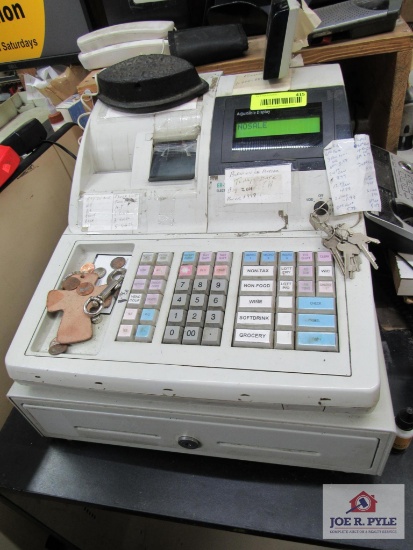 er-5215m electronic cash register w keys