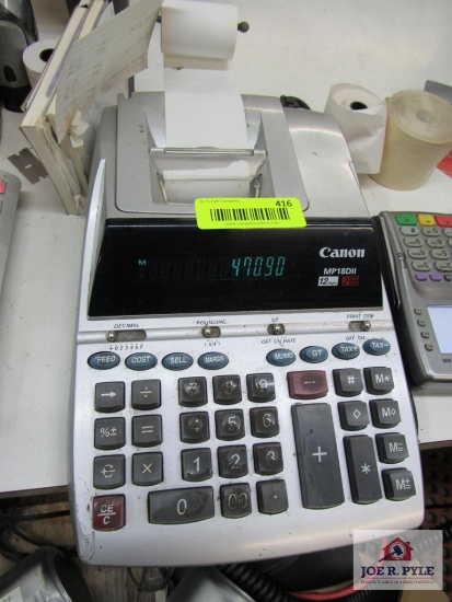 cannon adding machine