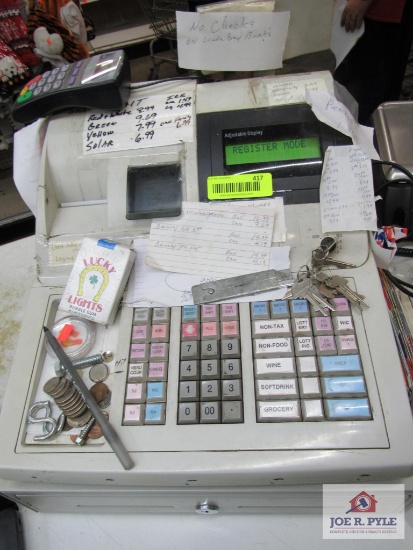 er-5215m electronic cash register w keys
