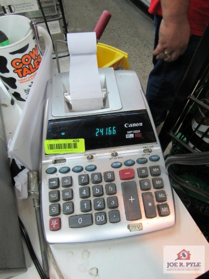 cannon adding machine