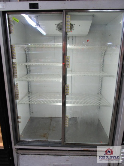 2 door cooler white
