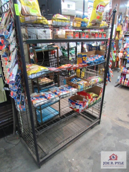 black shelf empty