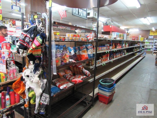 ft of shelving empty