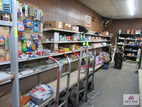 24ft wall shelving