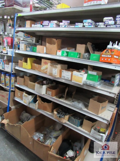 4 ft section of sand papers, dye, other hardware