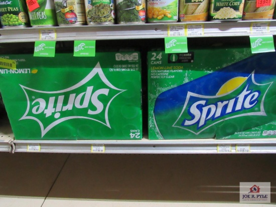 2 24 packs of sprite