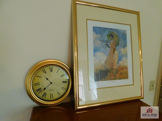 Clock & picture