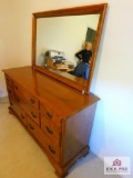 Ethan Allen dresser & mirror