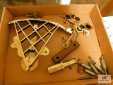 Brass marine sextant kit