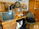 Circular saw, drill, saws, small hand vac & golf clubs