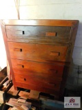 4 Drawer cherry wood chest