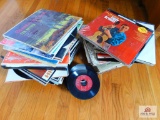 Albums, 45's - lot of country