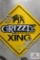 Grizzly crossing sign