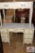 French provincial desk and dresser