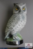 Jim Beam in ceramic owl decanter