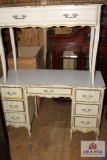 French provincial desk and dresser