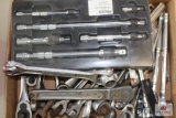 Assorted ratchet and extensions