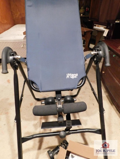 Teter hang-ups inversion table F5000 III with hand weights