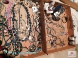 Collection of costume jewelry