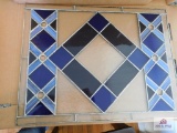 Leaded stained glass