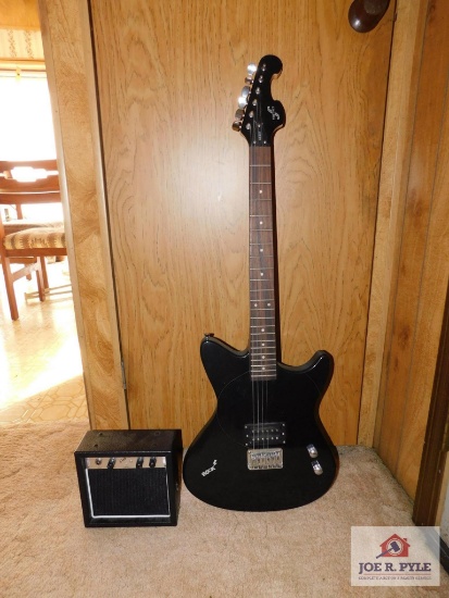First Act electric guitar and amplifier
