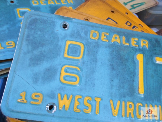 Vintage License Plates