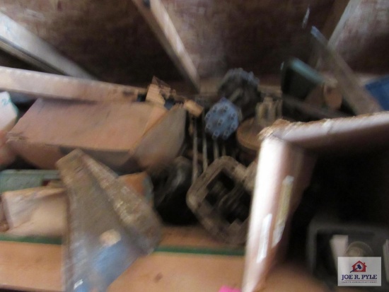 Approx. 4 Ft Section Car Parts and other Misc.