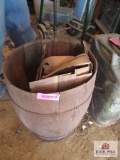 Wooden Barrel W Contents