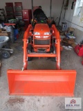 4Wd Kubota B2920 Tractor W Front End Loader & Belly Mower