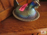 Carnival Glass Hen