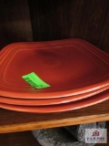 3 Fiesta Plates