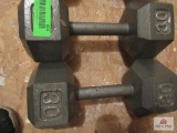 30 Lbs. Dumbbells