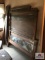Victorian high back headboard, footboard and rails