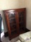 Modern two door bookcase